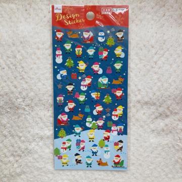 �V�i �N���X�}�X�f�U�C�� �X�e�b�J�[ �V�[�� �T���^�N���[�X �I�^�� �R���[�W�� �f�R N2m