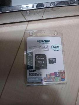 KINGMAX microSDHC 4GB Class 6 SD�A�_�v�^�[�t�� �������[�J�[�h ���J��
