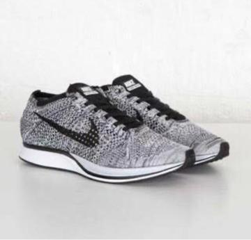 NIKE FLYKNIT RACER Oreo 28.5cm iCL tCjbg [T[ II US10.5