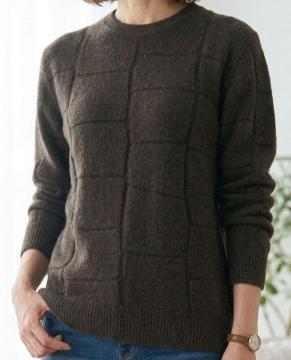 Max Mara �}�b�N�X�}�[�� �ō������^�O �ɏ�̔��G�� �j�b�g�Z�[�^�[ �u���E�� M