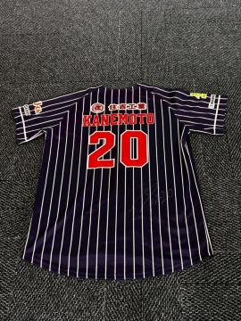 #20 金本 享祐選手兼任球団GM着用・直筆サイン入り2ndユニフォーム