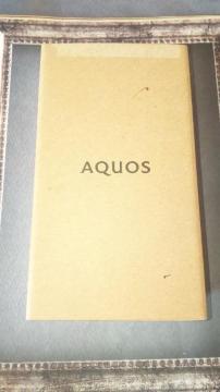 �\�t�g�o���NAQUOS with3 A303SH BLACK�O���̂�
