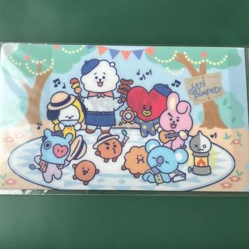 BT21 オリジナルミニクリアファイル
