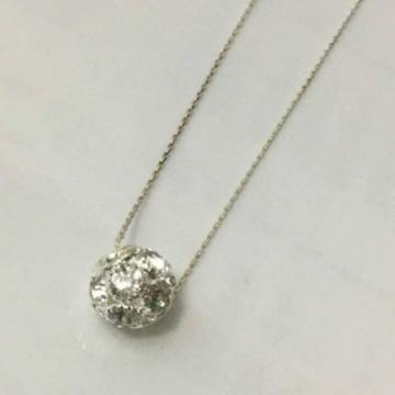 �V���o�[925 �약�^�C�v�`�F�[�� CZ zirconia ���^�g�b�v�t���l�b�N���X