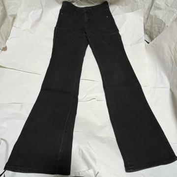 UNIQLO ���j�N�� �n�C���C�Y �u�[�c�J�b�g�W�[���Y �u���b�N 22 ���r �f�j���p���c�@�t���A �Ò�