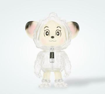 SEVESKIG \ Bitter Melon Monster Leo soft vinyl figure "GLITTER"