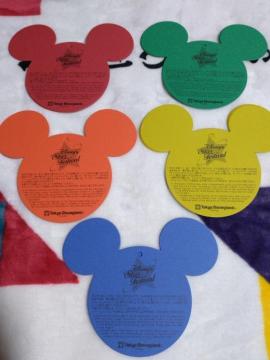 東京ディズニーリゾート ウィッシングカード 5種5枚
