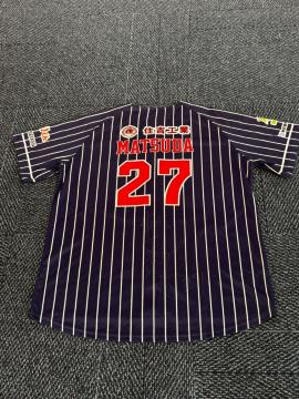 #27 松田 政大選手着用・直筆サイン入り2ndユニフォーム