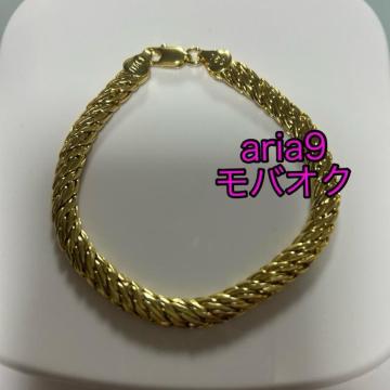 ITALY 750���� �S�[���h�u���X���b�g�@imitation gold ��i�����@750 18K