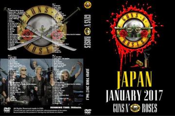 Guns N' Roses JAPAN TOUR 2017I13 5DVDIKY&[[Y