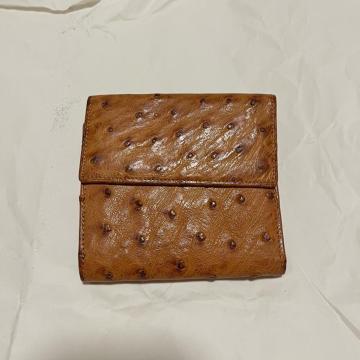 GENUINE OSTRICH �I�[�X�g���b�` ���U�[ �O�܂���z �L������ �{�v �_�`���E�v