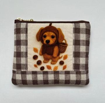 ハンドメイド ダックス ミニポーチ