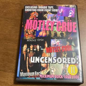 ADVDg[EN[ / MAXIMUM ROCK TOUR 2000 /uncensored MOTLEY CRUE