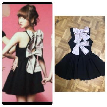 Honey mi HoneyBack ribbon punch one-piece