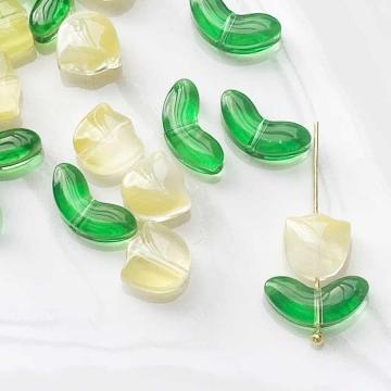 �`���[���b�v�̉ԂƗt�K���X�r�[�Y24�i12�Z�b�g�j���F