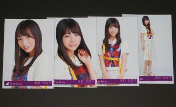 乃木坂46 帰り道は遠回りしたくなる 生写真4枚コンプ 北野日奈子