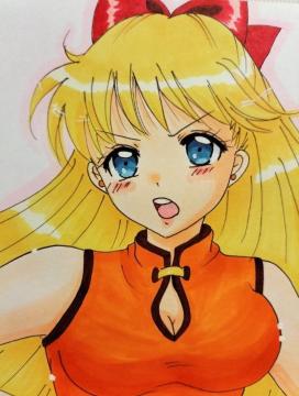 自作イラスト・愛野美奈子・チャイナ・B5