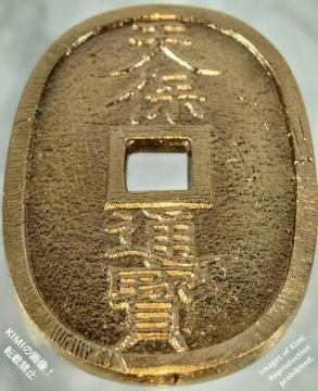Vےʕ Ղ Tenpo Tsuho Vےʛ Vےʛ 48.9mm x 32.1mm x 2.5mm 21.68g K