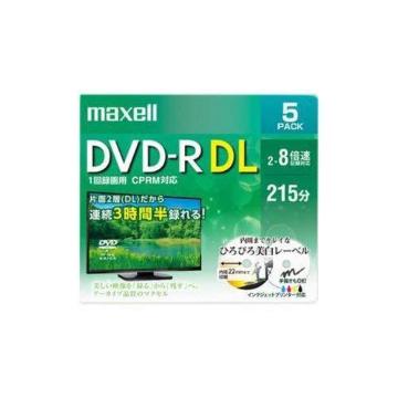 }NZ ^p DVD-R DL W215 8{ CPRM v^uzCg 5 DRD215WPE.5S