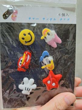 No.83 新品★「サンダルチップセット」クロックス等に!