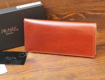 PRARE プレリー コードバン 札入れ 長財布