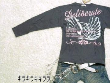 《New》メンエグ★激シブ*フェアリープリ・ロンTee