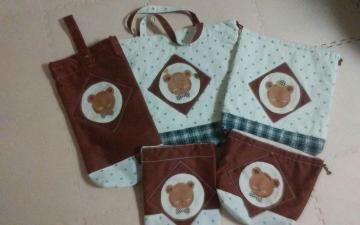 ハンドメイド 新品 5点セット 園児 児童
