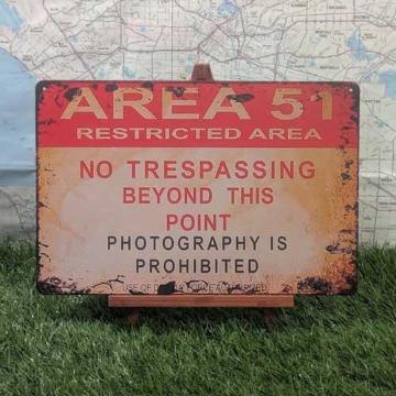 �V�i�y�u���L�ŔzAREA51�^�G���A51�@Restricted Area