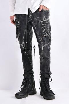 ViKMRii Discharged Double Pocket Twill Pants 2