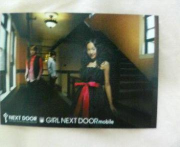 ��a-nation'09�A�[�e�B�X�g�J�[�hGIRL NEXT DOOR�B