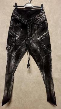 ViKMRii Discharged Double Pocket Twill Pants 3