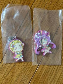 でふぉラバ!アイカツ×プリパラ  キーホルダー 2個セット