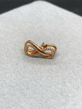 即決 スワロフスキー インフィニティ ピアス 片耳のみ