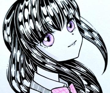 自作イラスト/オリジナル/制服の女の子C