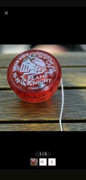 FLAME KNIGHT FLASH RISING YO-YO ���̋R�m ���Z�p���[���[ ���b�h ��