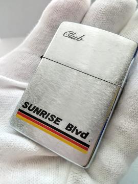ZIPPO@Wb|C^[ club SUNRISE BLUE BIRD TCYu[o[h