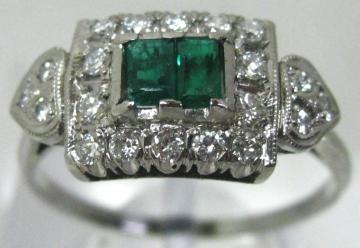 �A���e�B�[�N �W���G���[ �v���`�i �����O �G�������h2���_�C���� �T�C�Y#19