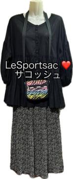 ���ӂ����߂ā�LeSportsac�T�R�b�V���ɔ��i���i�`�������n�R�[�f��3�_�܂Ƃߔ��聚1000�~�X�^�[�g
