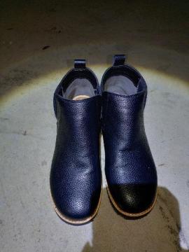 サイドゴアブーツ 合皮 ビニールレザー PENNY  LANE  サイズL  約24.5cm