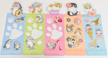 ���t�T���h/�u�b�N�}�[�N�R���N�V����/5���Z�b�g/mofusand/���o�y�C