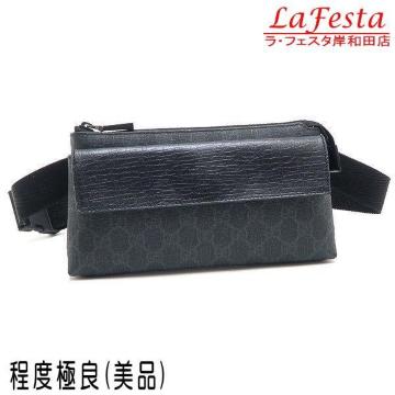 �� �{�� ���i �� GUCCI �O�b�` �E�G�X�g�|�[�` �E�G�X�g�o�b�O �{�f�B�o�b�O �u���b�N �� �O���[ �l�C 161833