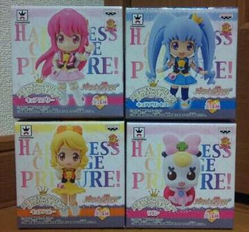 ハピネスチャージプリキュア! とるぷりフィギュア 全4種セット