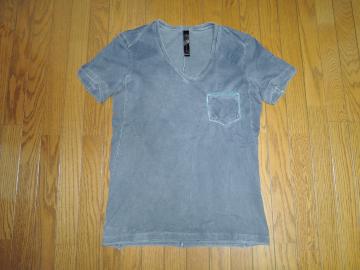 wjk �_�u���W�F�C�P�C V�l�b�N �|�P�b�g T�V���c M ���U�[�|�P�b�g ����T�V���c V-neck TEE �J�b�g�\�[