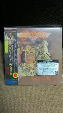 送料無料 エアロスミス 闇夜のヘビイ・ロック 紙ジャケ アナログ初回の帯 新品