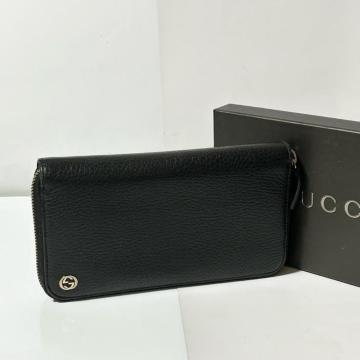 GUCCI �O�b�` 449347.2067 �C���^�[���b�L���O G ���E���h�t�@�X�i�[ �����z �u���b�N ���f�B�[�X �����Y