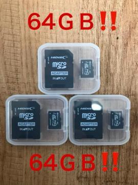 microSDJ[h 64GBy3Zbgz(SDJ[hƂĂgp\!)