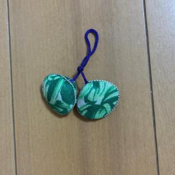 貝殻のキーホルダー