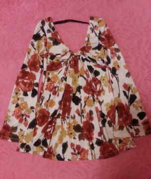 LIP*リップサービス*花柄ミニワンピ*チュニック*美品*