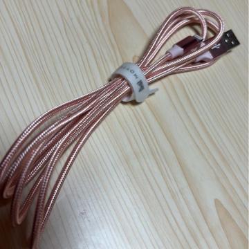 未使用★iPhone充電ケーブル★1.5m★ピンク系