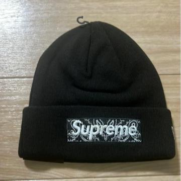 Supreme Box Logo �r�[�j�[ �j�b�g�X �u���b�N ��